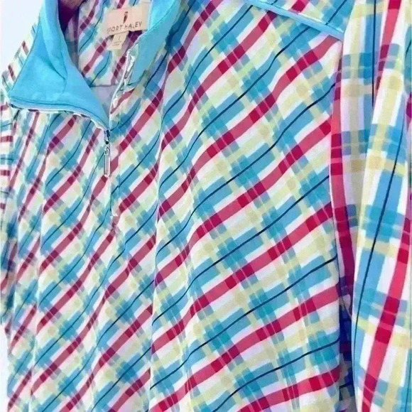 Sport Haley Women’s 1/4 Zip Stretch Golf Polo Size Large - Picture 2 of 6